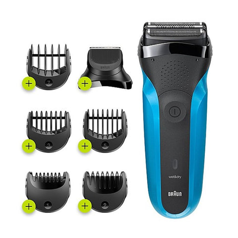 Braun brijaći aparat 310BT crno/plavi (3u1)