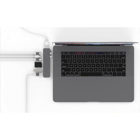 HyperDrive, 7 u 1 USB-C HUB za Macbook, PC i USB-C uređaje, space grey