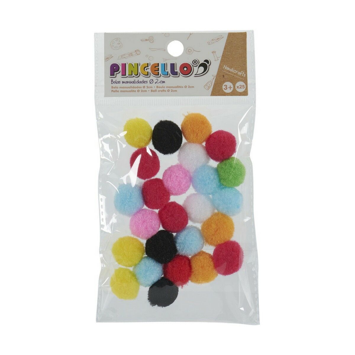 Materiál pre remeslá Pincello Kugle Pisana Ø 2 cm 12 kom.