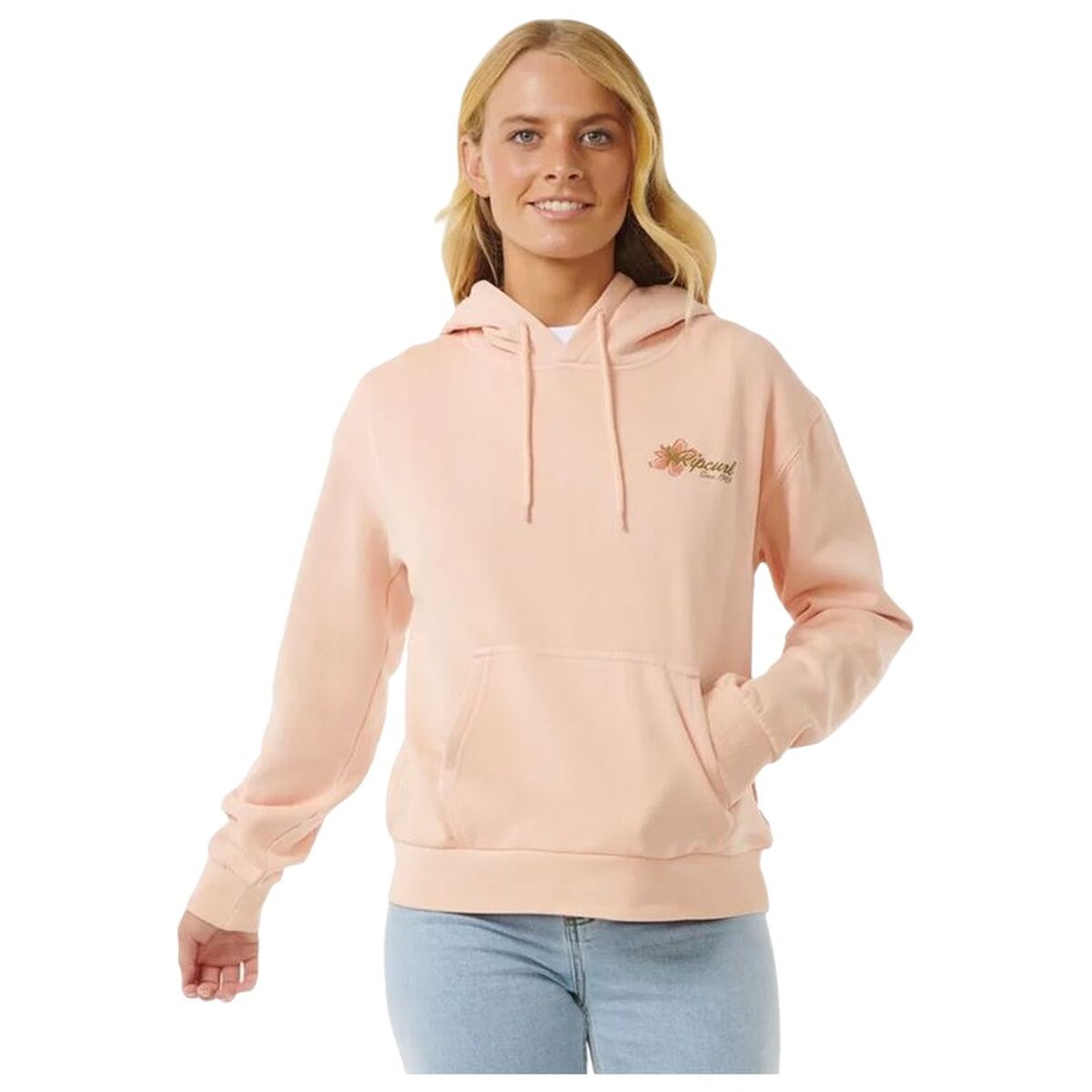 Ženska Majica s Kapuljačom Rip Curl Wild Bloom Rumena