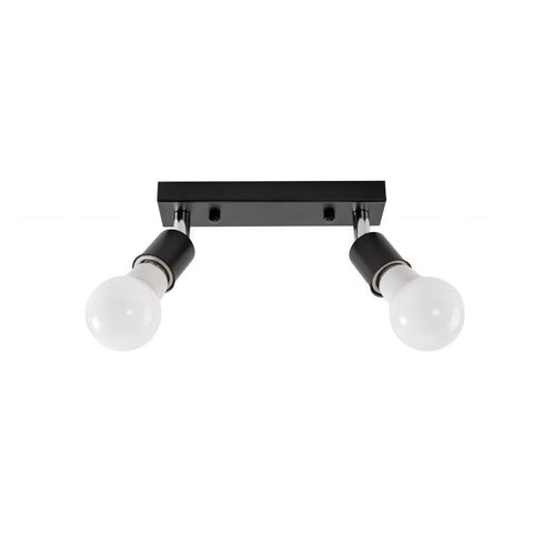 TOOLIGHT Stropna svjetiljka reflektor Crni APP696-2C