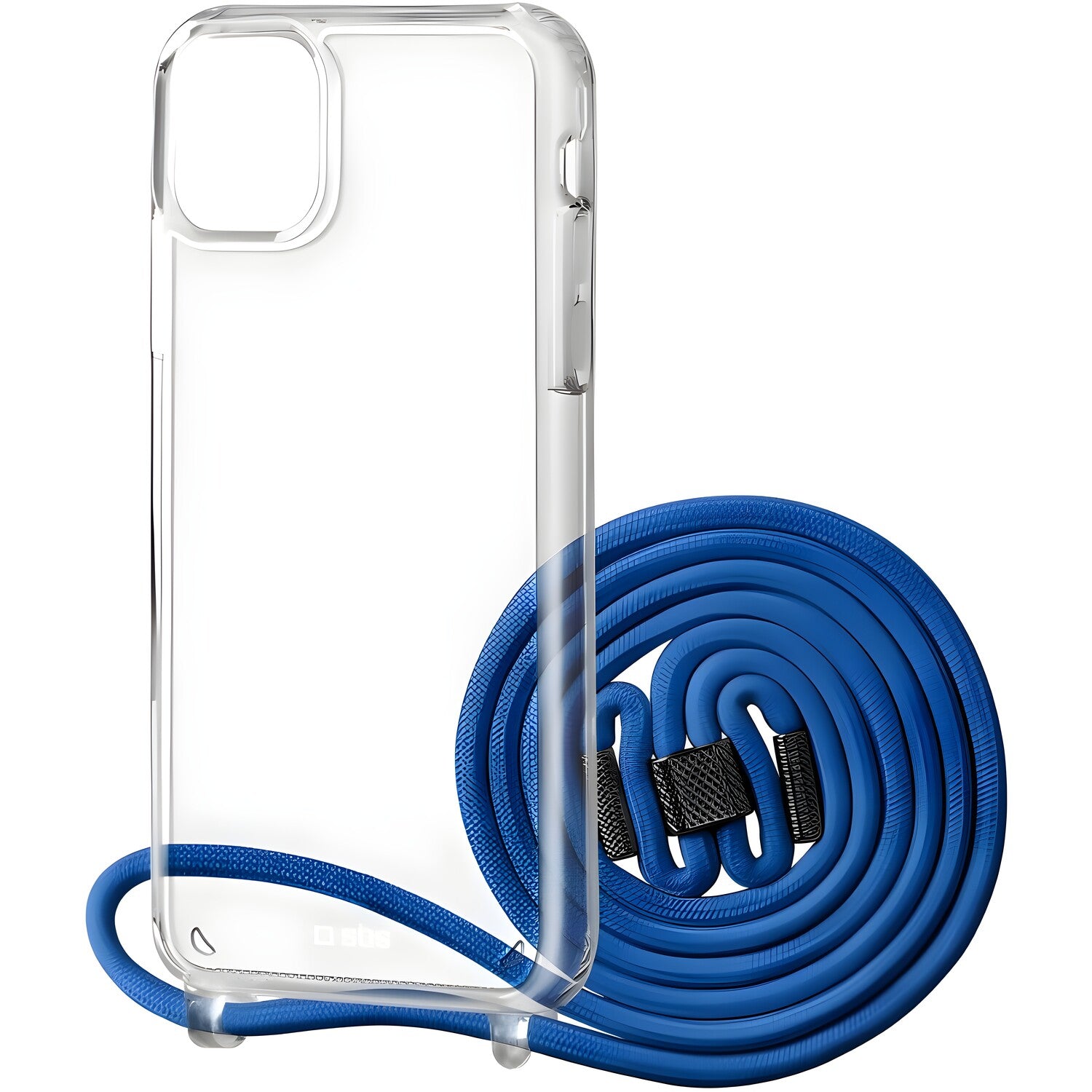 SBS Oklop za ogrlicu s trakicom za Apple iPhone 12/iPhone 12 Pro - Plava KP39008