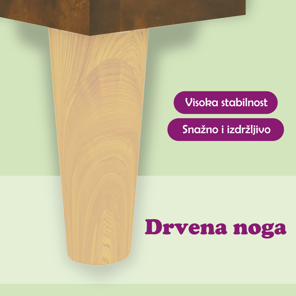 Noćni ormarići 2 kom boja dimljenog hrasta 40 x 35 x 47 cm