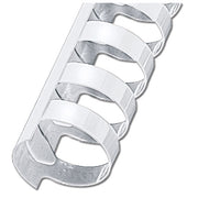 PLASTIČNA SPIRALA FI-51MM OVAL PK50 FORNAX BELA