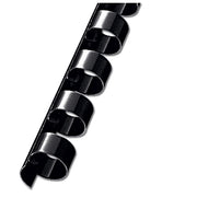 Spirala plastična fi-28mm pk50 fornax crna