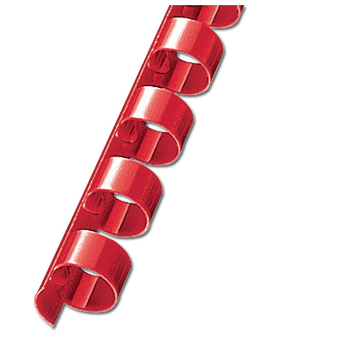 PLASTIČNA SPIRALA FI-19MM PK100 FORNAX RDEČA!!