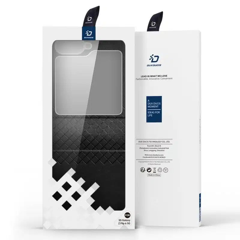 Dux Ducis - Bril maska za Samsung Galaxy Z Flip6 - crna