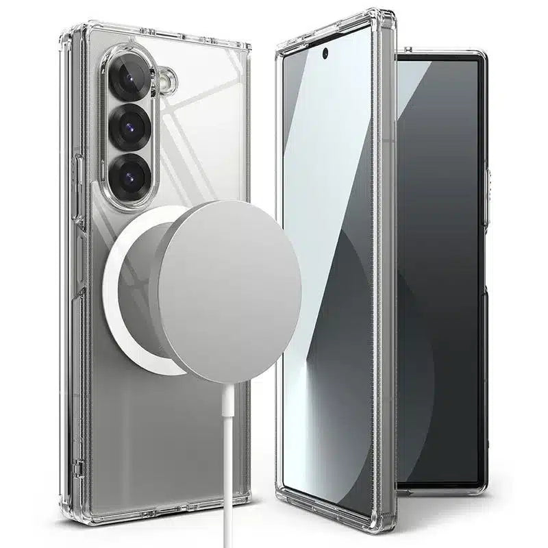 Samsung Galaxy Z Fold 6 Ringke Fusion magnetna hibridna maska - prozirna
