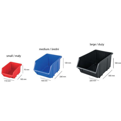 Mali plavi Ecobox 110x165x75mm