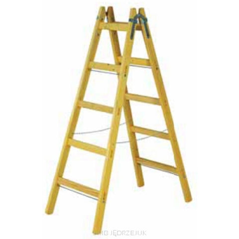 Drvena ljestva visine 250 cm s 8 prečki