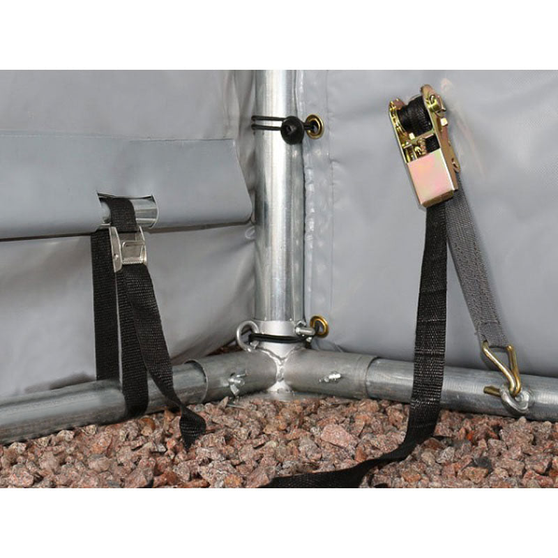 Skladišni šator PRIME PLUS 6x12x3,0 m 720 g/m²