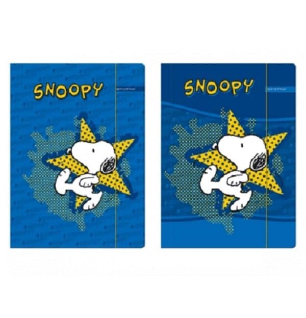Fascikl A4 s gumicom Snoopy