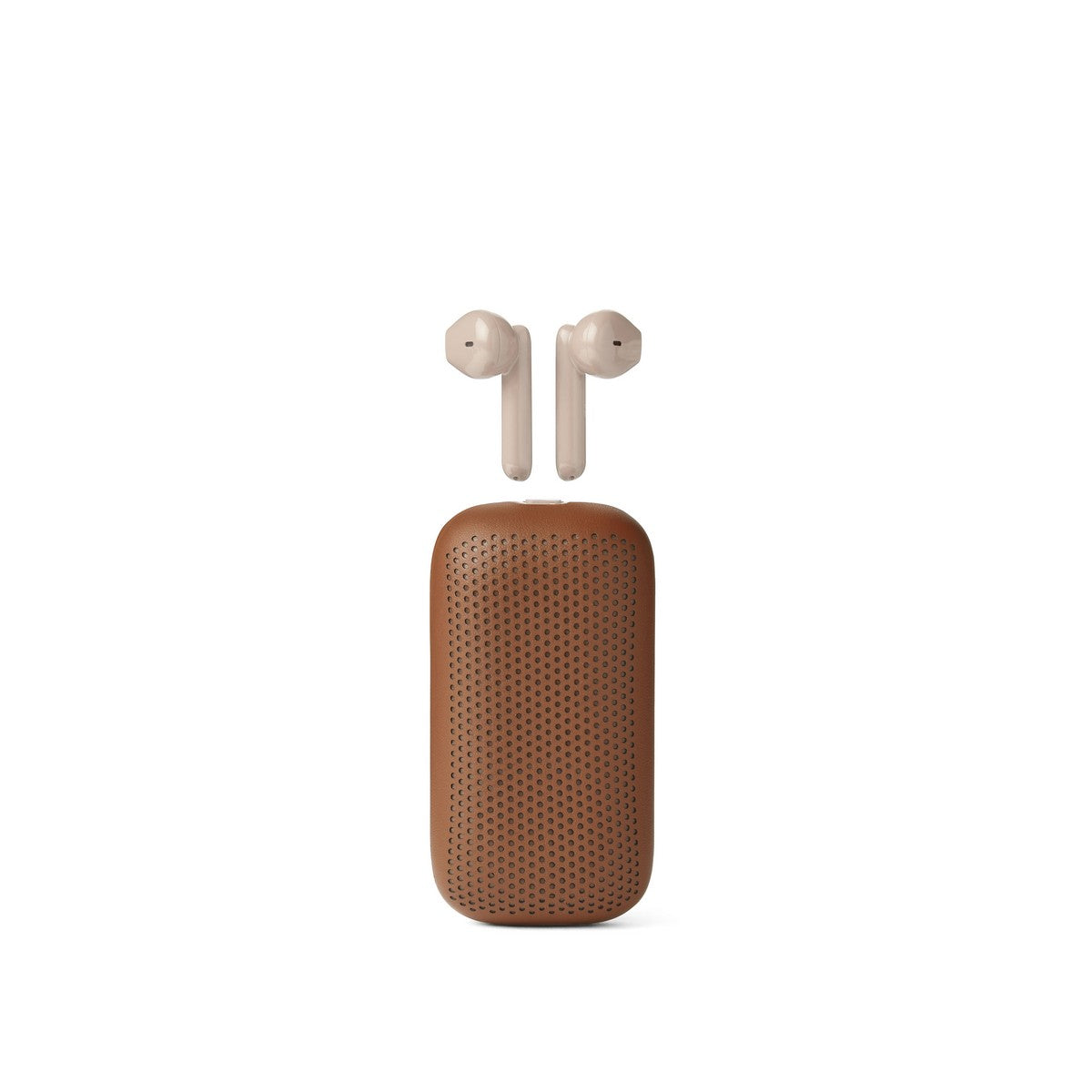 Lexon SOFTPOWER SPEAKERBUDS 2-u-1 True Wireless Slušalice i 3W bluetooth Zvučnik SMEĐE