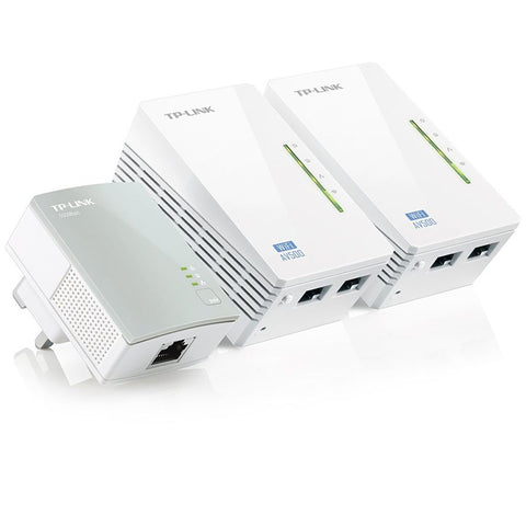 TP-Link TL-WPA4220TKIT Powerline WiFi Extender AV500, 3-dijelni komplet