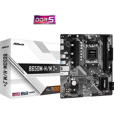 Matična ploča ASROCK B650M-H/M.2+ AM5 1xHDMI 1xDP