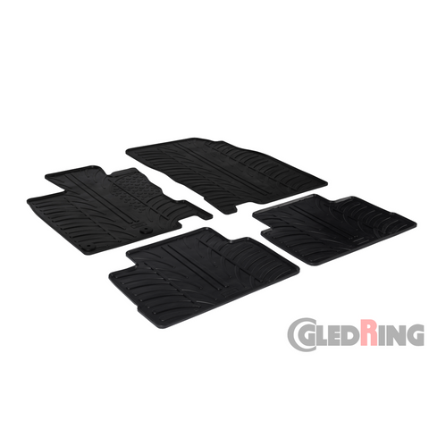 Gledring gumeni tepisi za Nissan Qashqai 2014-&gt;(for 4x4 too, manual &amp; automatic)