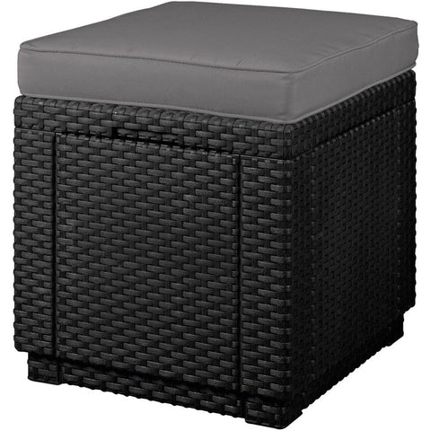 Keter Cube sa jastukom, graphite - coolgrey boje