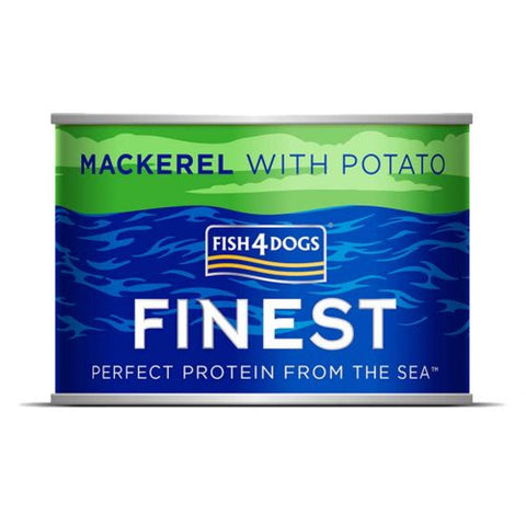 Fish4Dogs Norwegian Mackarel&amp;Potato, skuša i krumpir 185 g