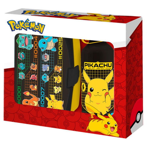 Pokemon Set: Kutija za Ručak i Aluminijska Boca 500ml