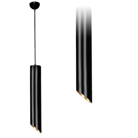 TOOLIGHT MODERNA VISEĆA STROPNA SVJETILJKA CRNO ZLATO 20 CM APP573-1CP
