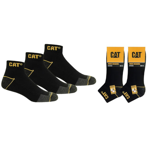 CAT CAT MUŠKE ČARAPE CRNE 39/42 3 PARA ZCM0508