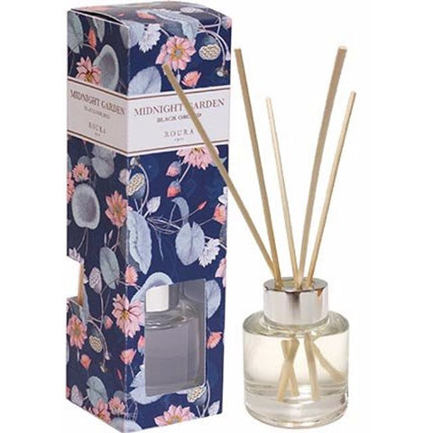 Roura 1912 osvježivač prostora s drvenim štapićima 50ml Midnight Garden