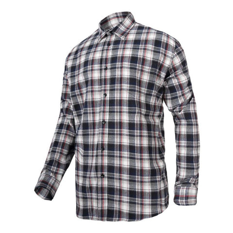 LAHTI PRO majica podstavljena flanel sivo-crna 170g/m2 &quot;m&quot; l4180402