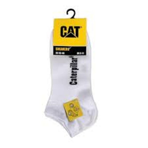 CAT muške čarape niske bijele 43/46 3 PARA, AV180