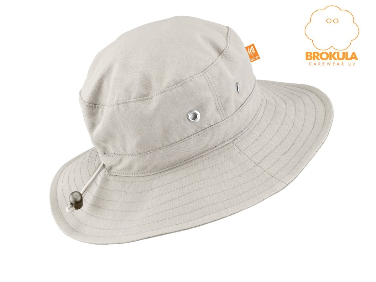 BROKULA MOLVA UV šešir dječji - basic, bež