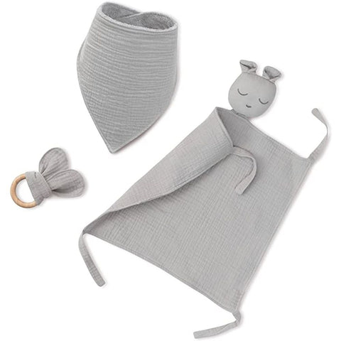 InterBaby Set za bebe Muslin Grey Petrol