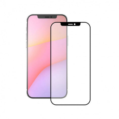 KSIX, extreme zaštitno staklo 2.5D 9H za iPhone 13 Pro Max, crno