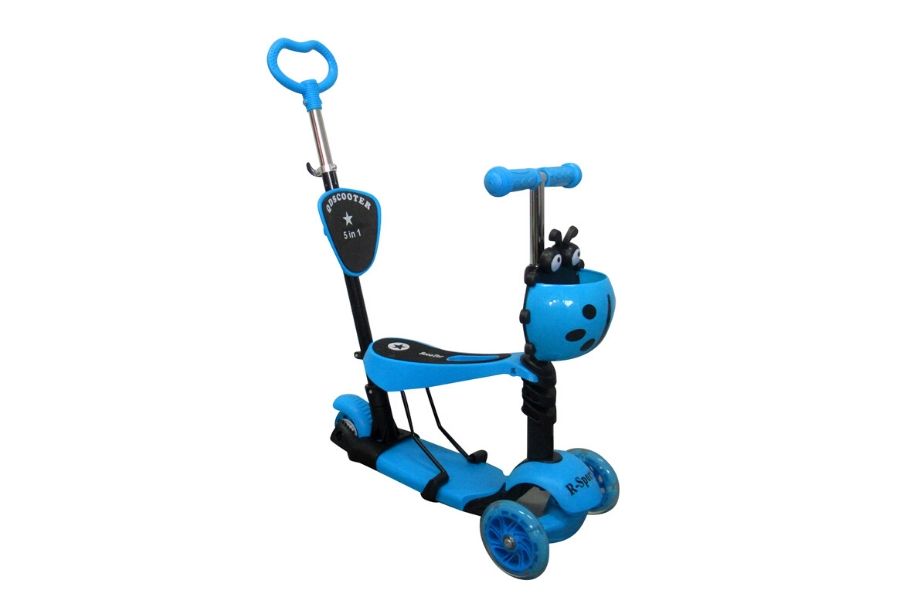 Sklopivi romobil za djecu H3 - plavi