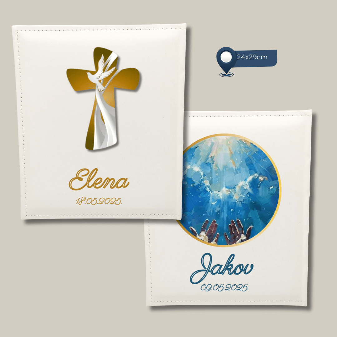 Personalizirani, unikatni foto albumi – poklon za svetu Potvrdu /Krizmu