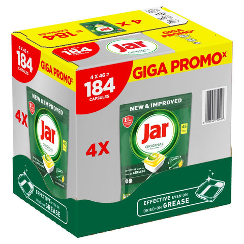 Jar Tablete za pranje posuđa Gigabox Original XXL 184 kom.