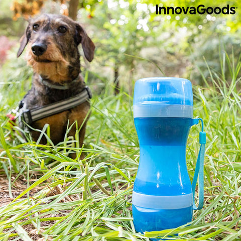 InnovaGoods Pettap boca sa spremnikom za vodu i hranu za kućne ljubimce 2u1 Pettap