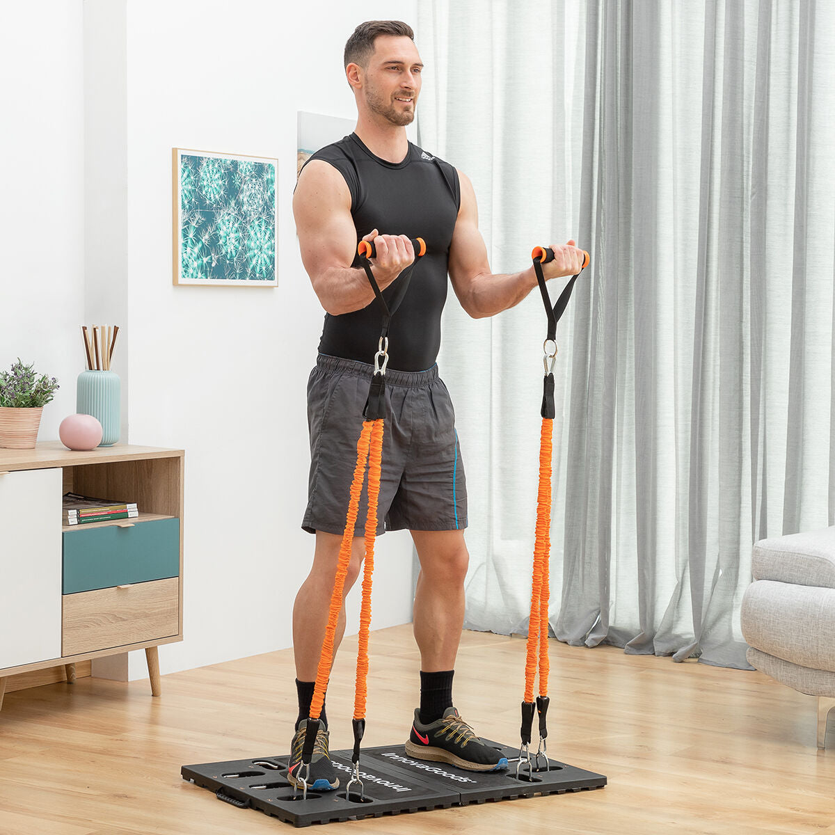Integralni Prijenosni Sustav Treninga s Vodičem za Vježbanje Gympak Max InnovaGoods