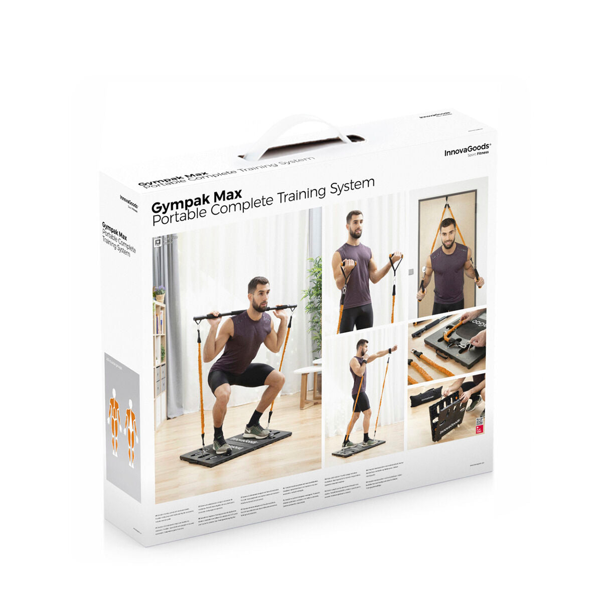 Integralni Prijenosni Sustav Treninga s Vodičem za Vježbanje Gympak Max InnovaGoods
