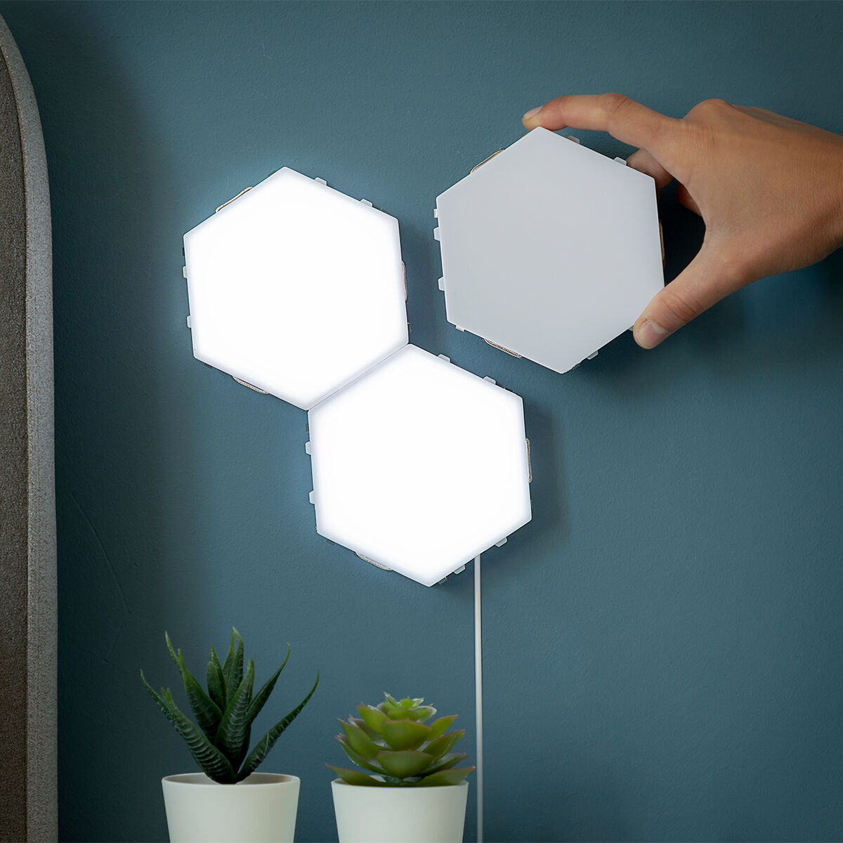 Set modularnih magnetskih i dodirnih LED ploča Tilight InnovaGoods (3 Kom.)