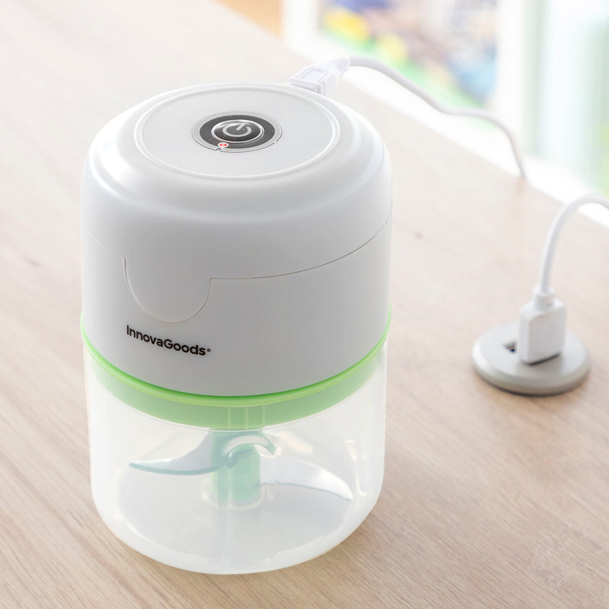 Mini punjiva prijenosna sjeckalica Echoppie InnovaGoods