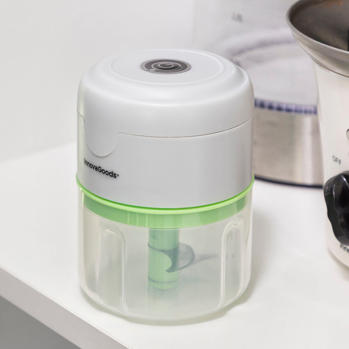 Mini punjiva prijenosna sjeckalica Echoppie InnovaGoods