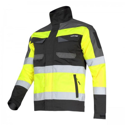JAKNA VISOKO VIDLJIVA CRNA-ŽUTA 2XL LAHTI L4041105