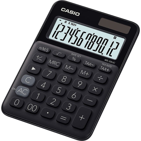 Kalkulator CASIO MS-20 UC-BK crni