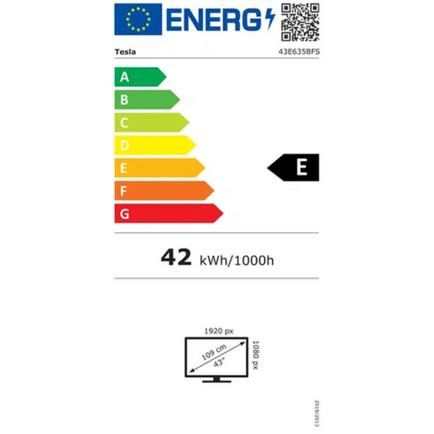 Tesla TV 43E635BFS, 43&quot; Android TV, Full HD