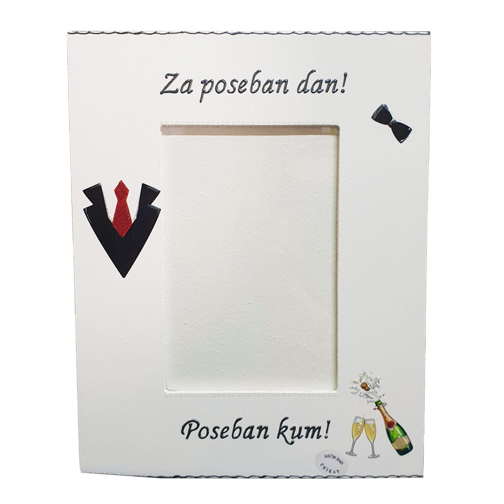 Poklon za vjenčanog kuma! Okvir za fotografije  Š15174