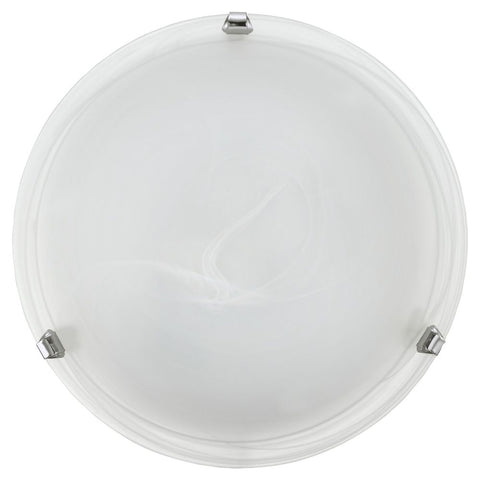 Eglo Salome plafonjera/1 dm300 alabaster/krom
