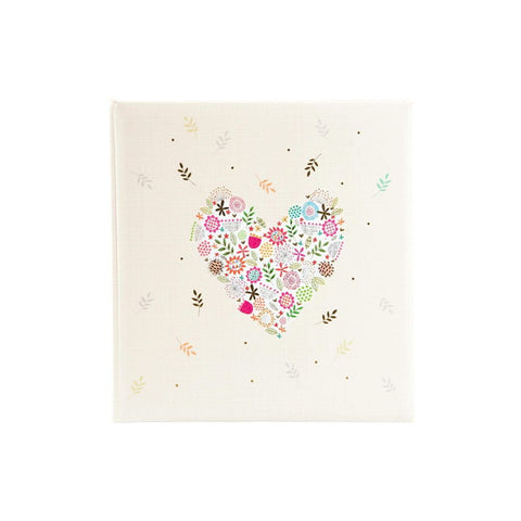 GOLDBUCH foto album Flowers in the Heart 30x31cm