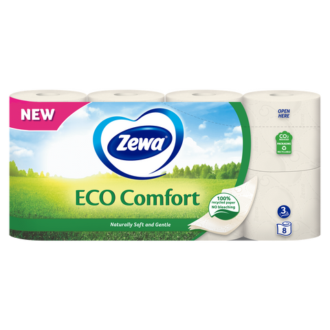 Zewa Toaletni papir ECO Comfort 3-slojni 8 rola