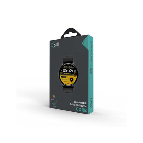 KSIX, smartwatch Core, AMOLED 1.43” zaslon, 5 dana aut., Zdravlje i sport, crni