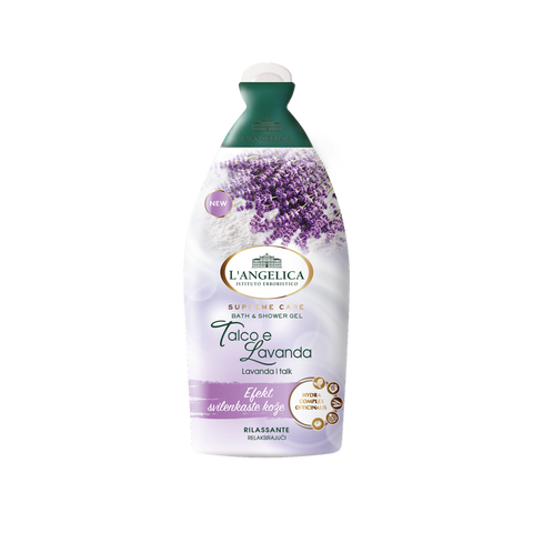 L&#39;ANGELICA Gel za tuširanje lavanda, 500