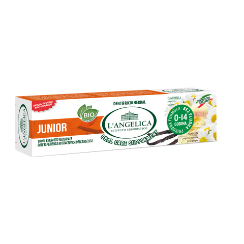L&#39;ANGELICA Dječja pasta za zube junior kamilica 0-13, 50gr